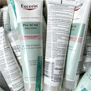 Eucerin Pro Acne Solution 3X Treatment Gel To Foam Cleanser 150ml.