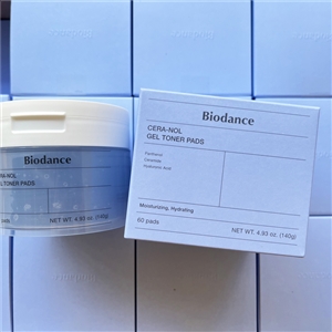 กระปุกฟ้า Biodance Cera-nol Gel Toner Pads