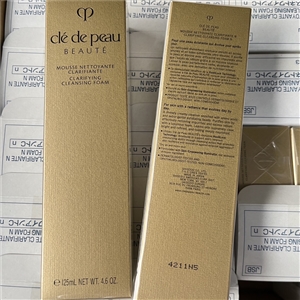 Cle De Peau Beaute Clarifying Cleansing Foam 125ml. (เคาเตอร์ 2,400฿)