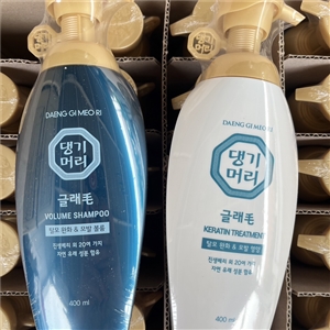 (ขวดฟ้า+ขาว) Daeng Gi Meo Ri Glamo Volume แชมพู 400ml + ทรีตเม้นต์ 400ml