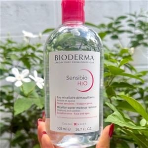 ชมพู Bioderma Sensibio H2O 500ml.
