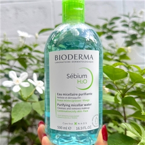 เขียว Bioderma Sebium H2O 500ml.