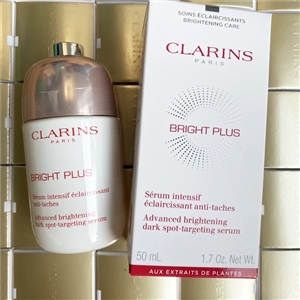 Clarins Bright Plus Advanced Brightening Dark Spot - Targeting Serum 50ml. (เคาเตอร์ 5,600฿)