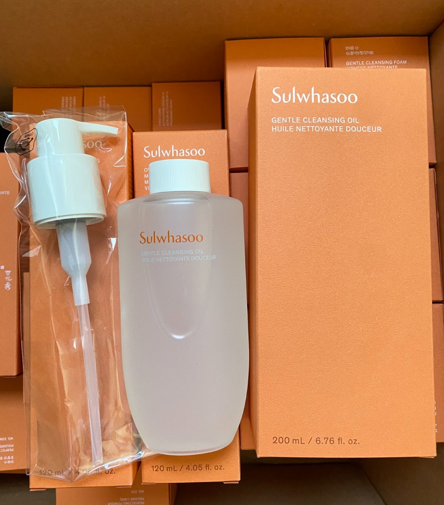 คลีนซิ่งออยล์ Sulwhasoo Gentle Cleansing Oil 200ml. (เคาเตอร์ 1,500฿)