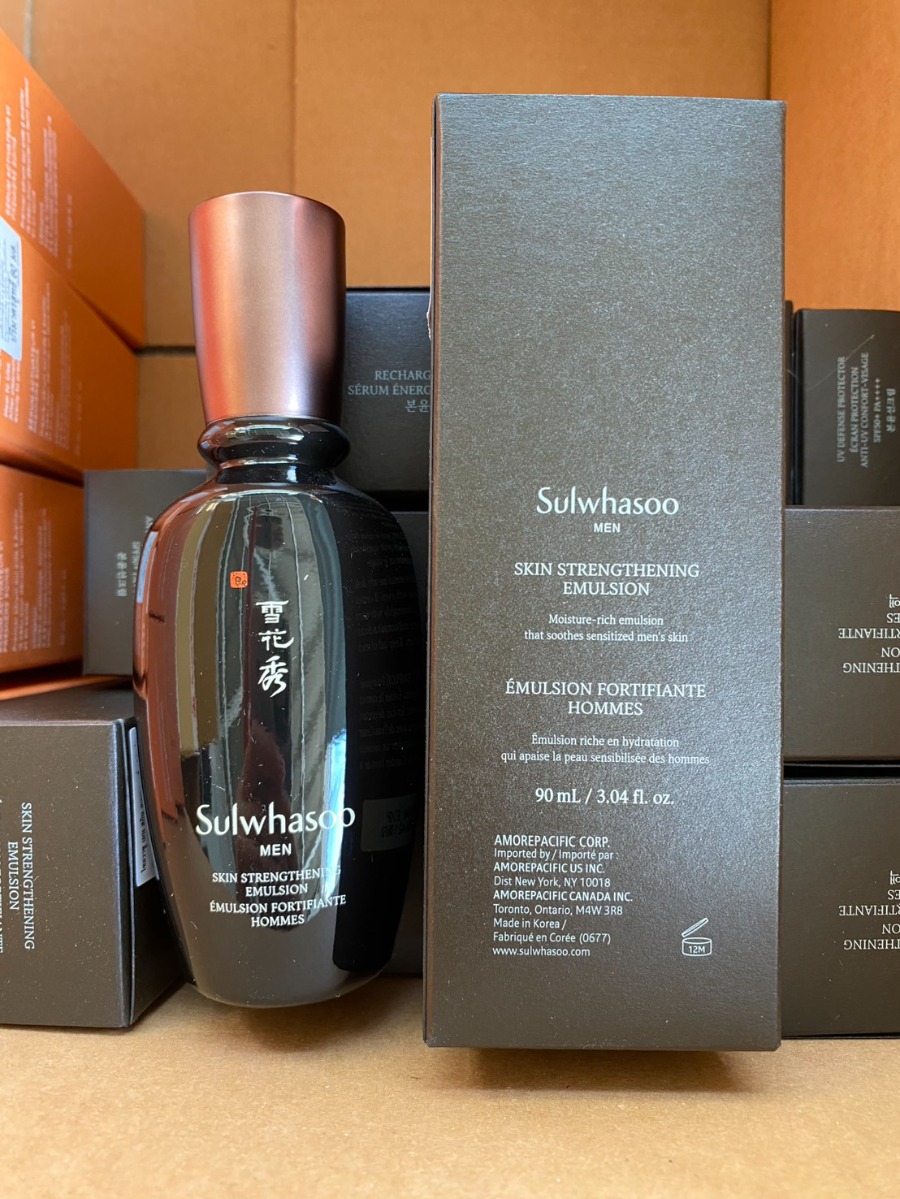 Sulwhasoo Men Skin Strengthening Emulsion 90ml. (เคาเตอร์ 1,900฿)