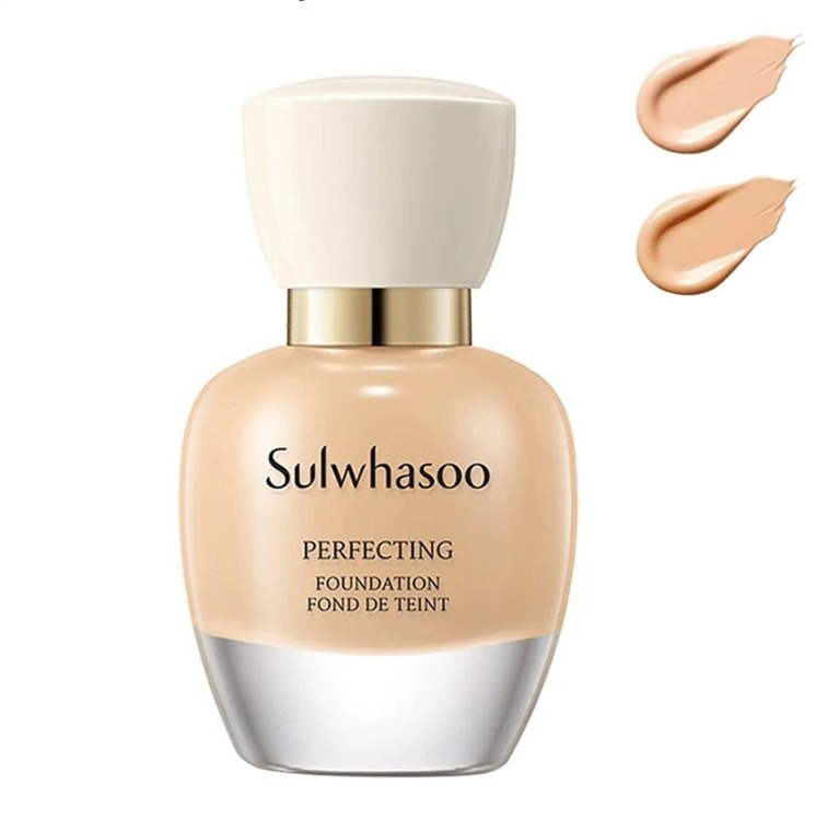 Sulwhasoo Perfecting Foundation SPF17/PA+ ขนาด 35ml.  (เคาเตอร์ 2,000฿) #21N1 ผิวขาว