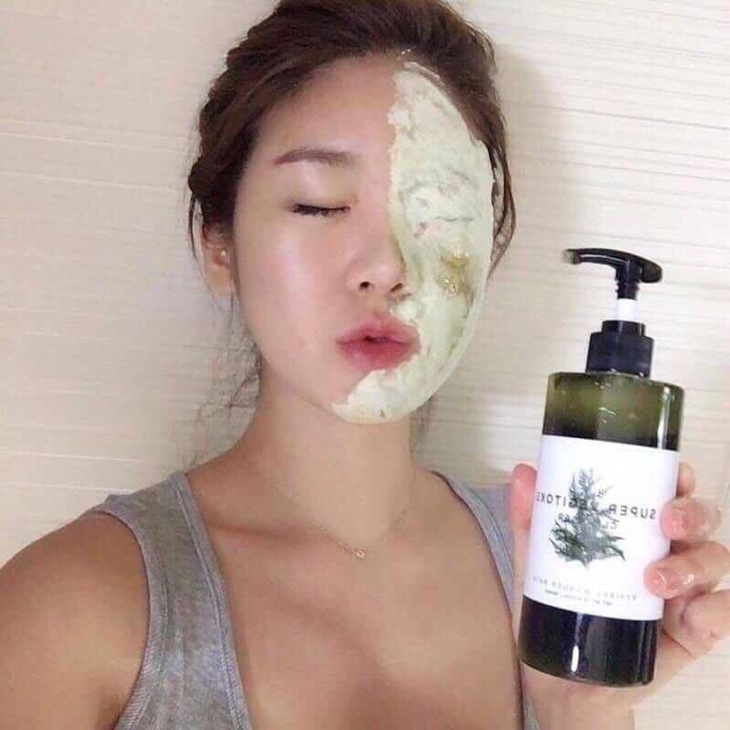 Wonder Bath Super Vegitoks Cleanser 300ml. เขียว Green