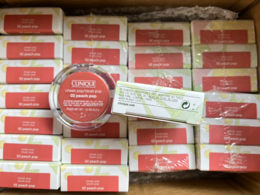 Clinique Cheek Pop Blush Pop 3.5g. #02 Peach Pop (เคาเตอร์ 1,200฿)