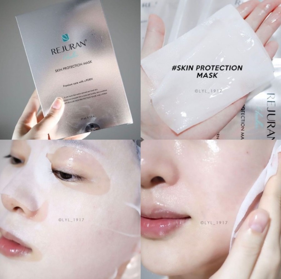 มาร์ก/กล่องเงิน REJURAN Skin Protection Mask (1กล่อง/บรรจุ5แผ่น)