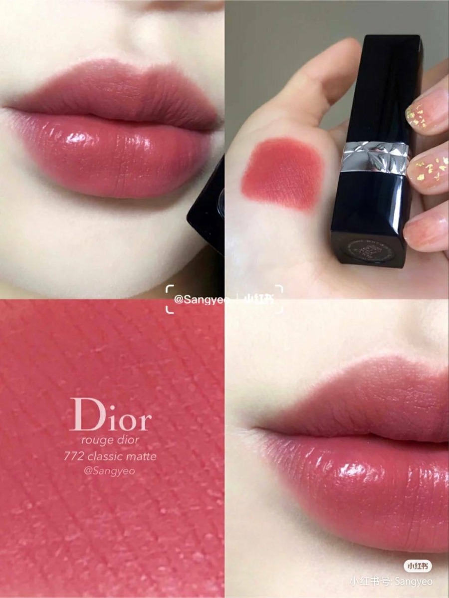 ขนาดทดลอง - Dior Rouge Lipstick 1.5g. #772 Classic Matte