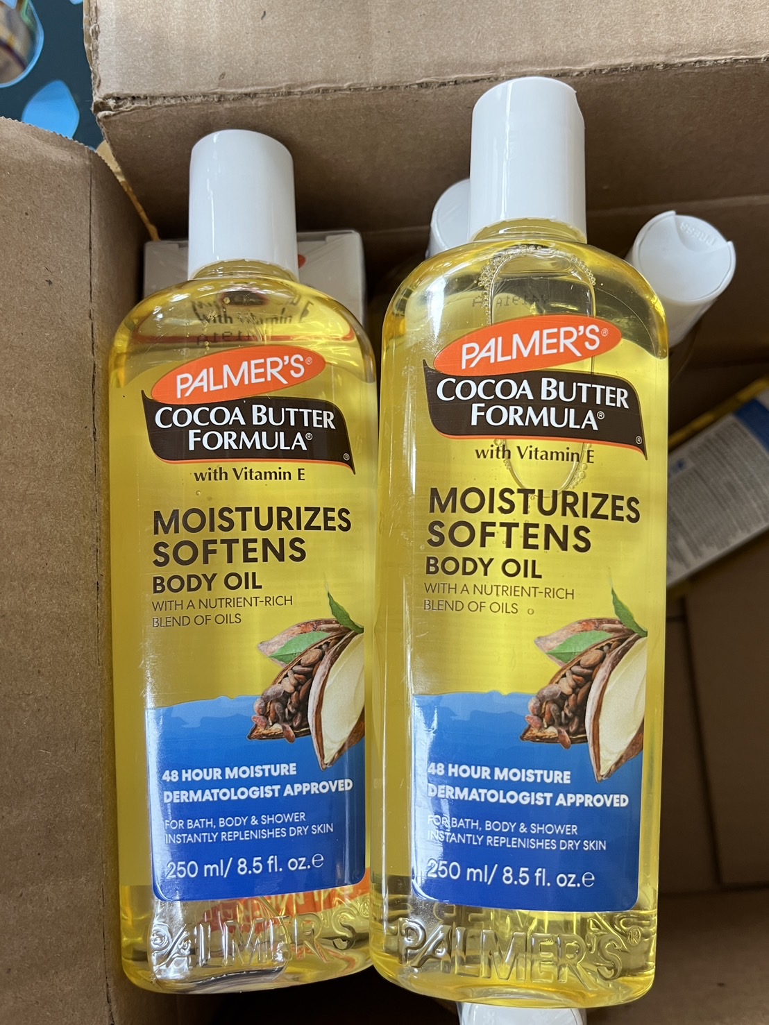 Palmer's Cocoa Butter Formula Moisturizing Softens Body Oil 250ml.