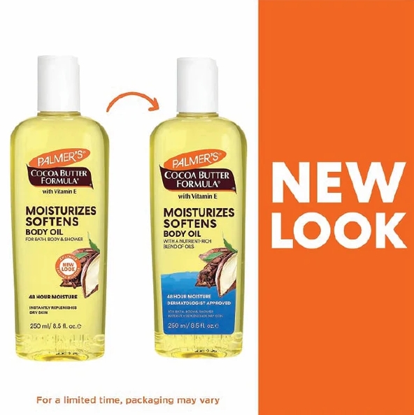 Palmer's Cocoa Butter Formula Moisturizing Softens Body Oil 250ml.