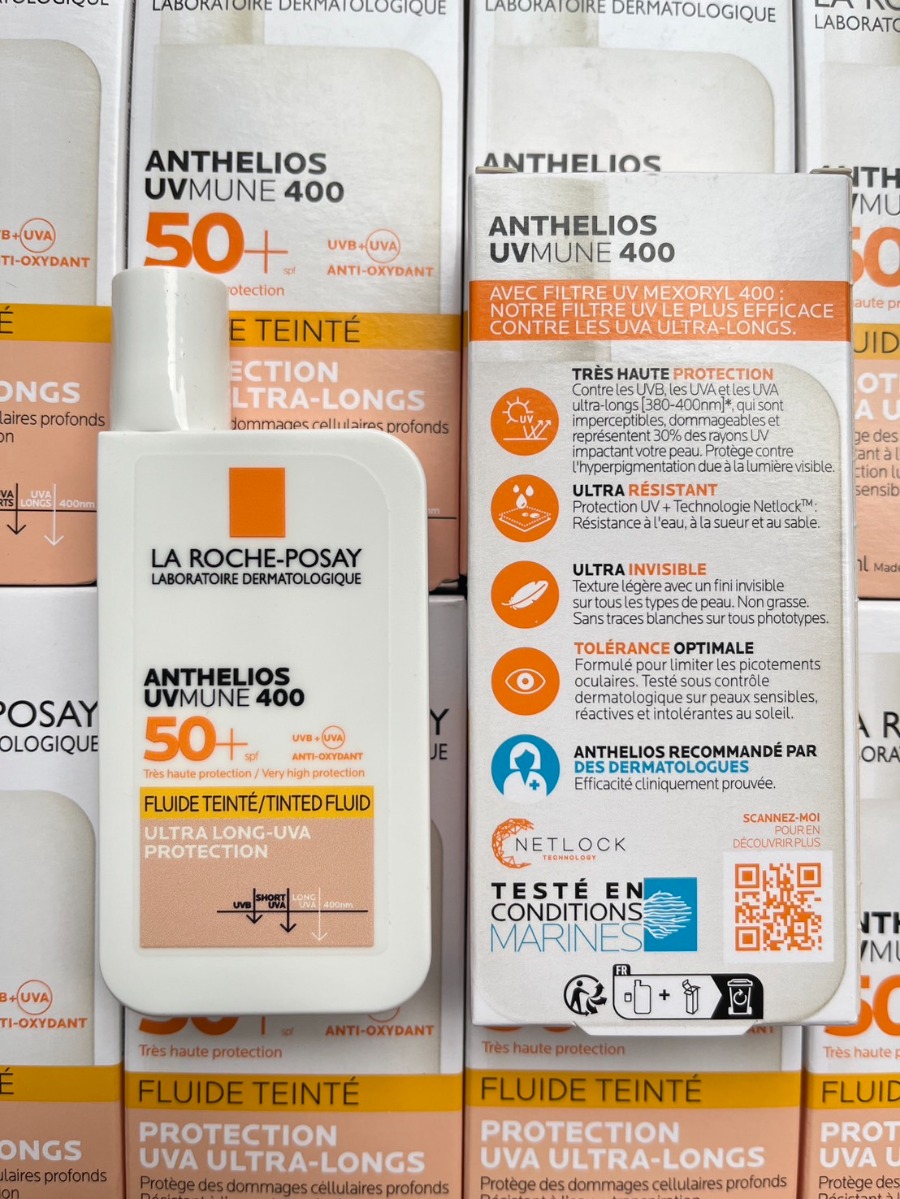 La Roche Posay Anthelios UVmune 400 Tinted Fluid SPF50 ขนาด 50ml.