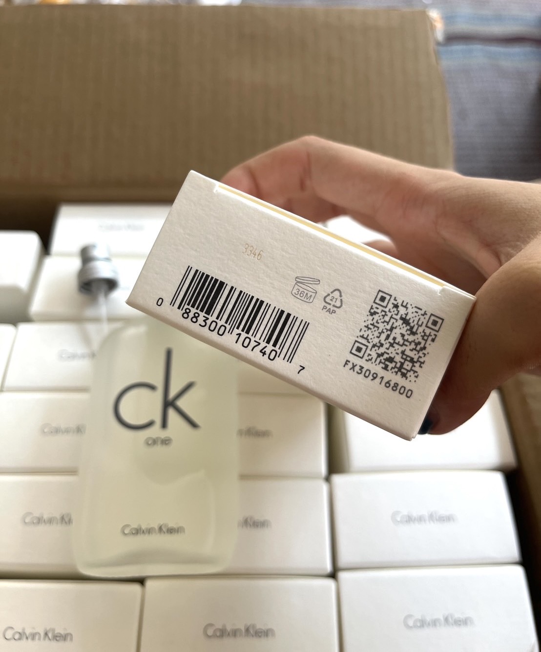 Calvin Klein CK One Eau De Toilette 100ml. (เคาเตอร์ 3,180฿)