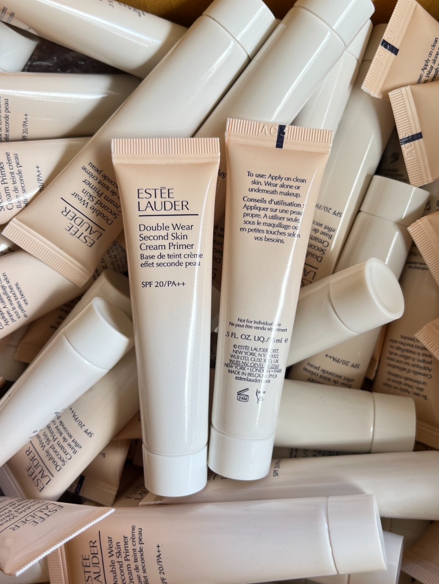 หลอดขาว Estee Lauder Double Wear Second Skin Cream Primer SPF 20 PA++ ขนาด 15ml.