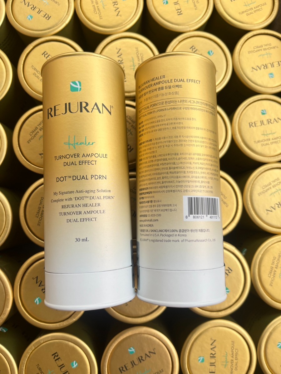 เซรั่ม ขวด/ทองกลม REJURAN Healer Turnover Ampoule Dual Effect 30 ml.
