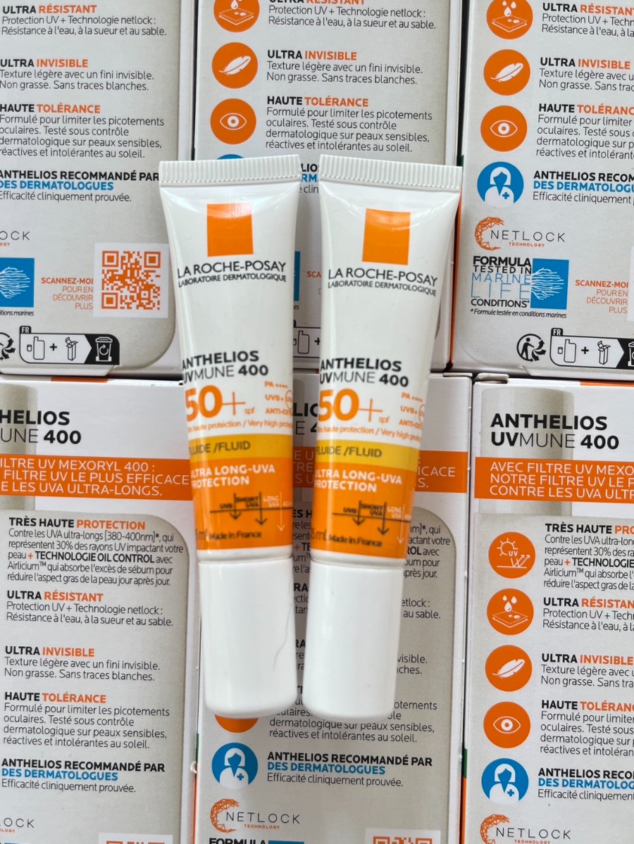 La Roche-Posay Anthelios UVMune 400 Fluid Invisible  SPF50+ หลอด 15ml. 