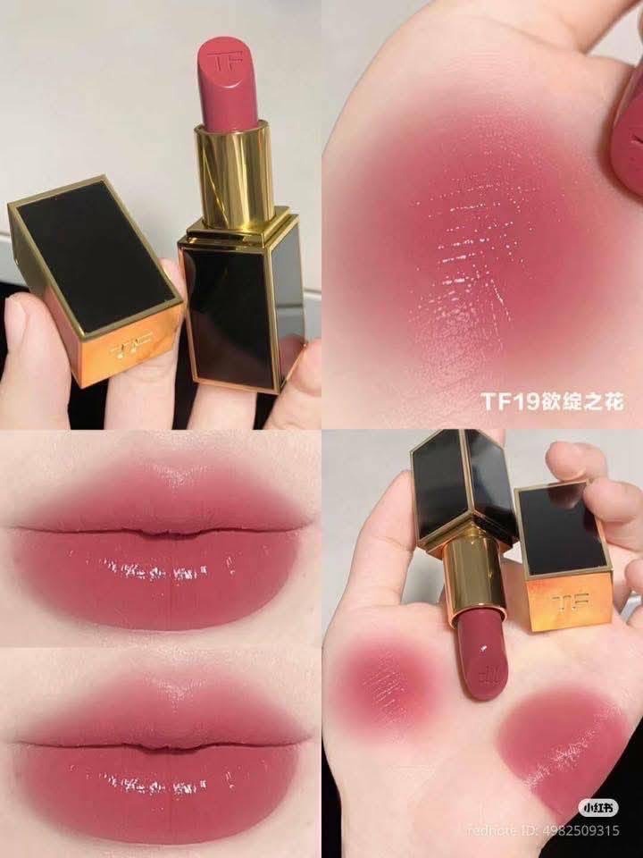 Tom Ford Lip Color Rouge a Levres ขนาด 1g. #19 Runway Rose