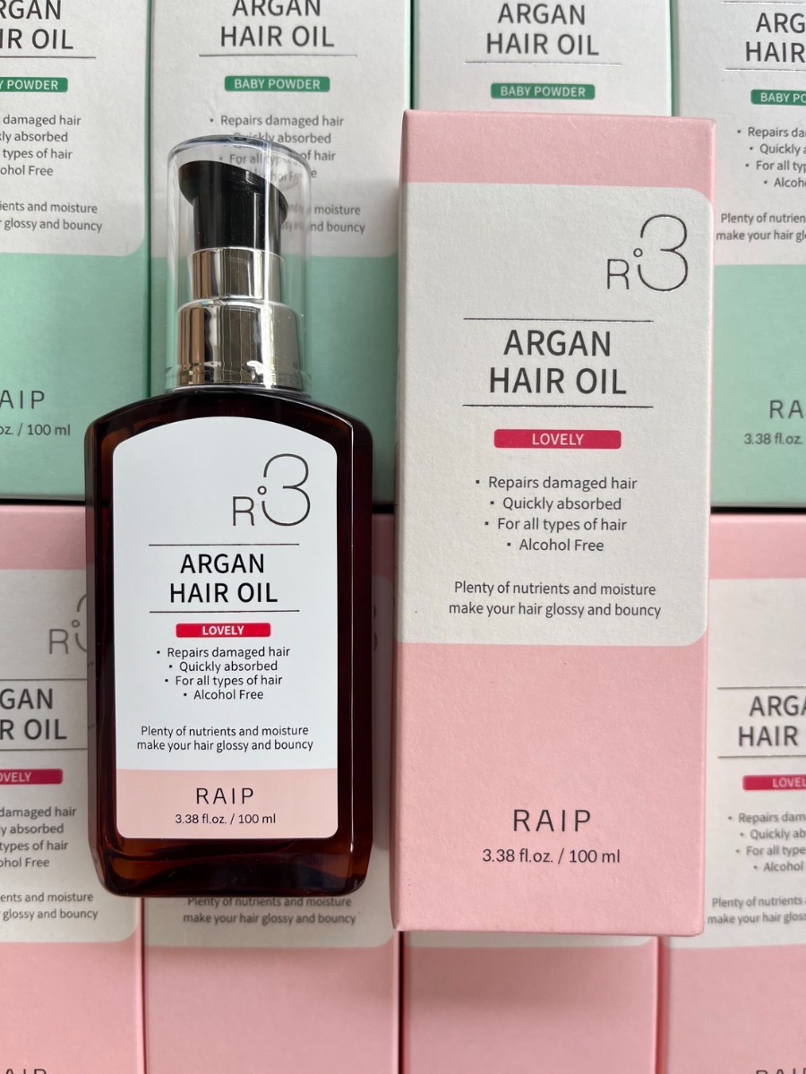 Raip R3 Argan Hair Oil 100ml. # กลิ่น Lovely