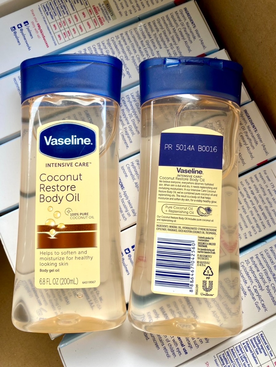 Vaseline Intensive Care Coconut Restore Body Oil 200ml.