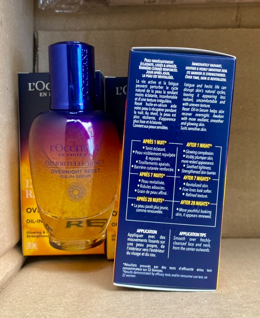 L'Occitane Immortelle Reset Oil-in-Serum 50ml. (เคาเตอร์ 4,300฿)