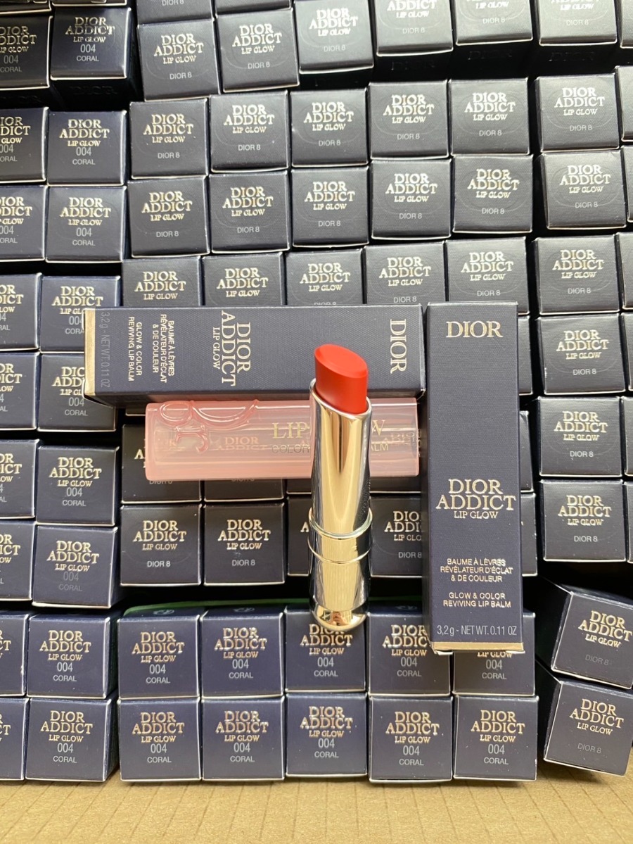 มีกล่อง - Dior Addict Lip Glow 3.5g. #DIOR8 (เคาเตอร์ 1,700฿)