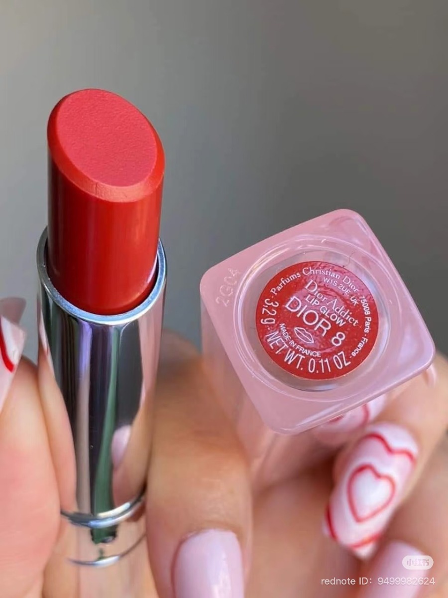 มีกล่อง - Dior Addict Lip Glow 3.5g. #DIOR8 (เคาเตอร์ 1,700฿)