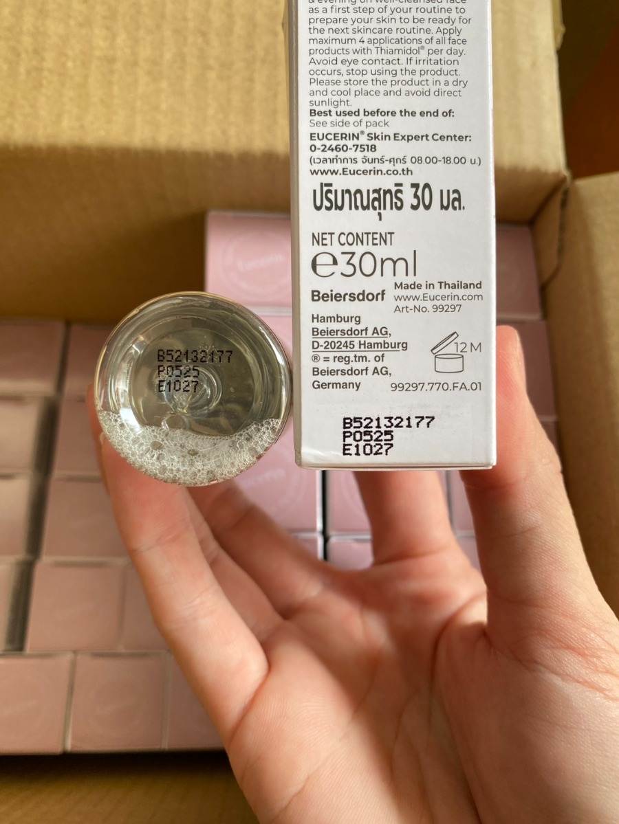 น้ำตบ ขนาดทดลอง - Eucerin Spotless Brightening Boosting Essence 30ml.