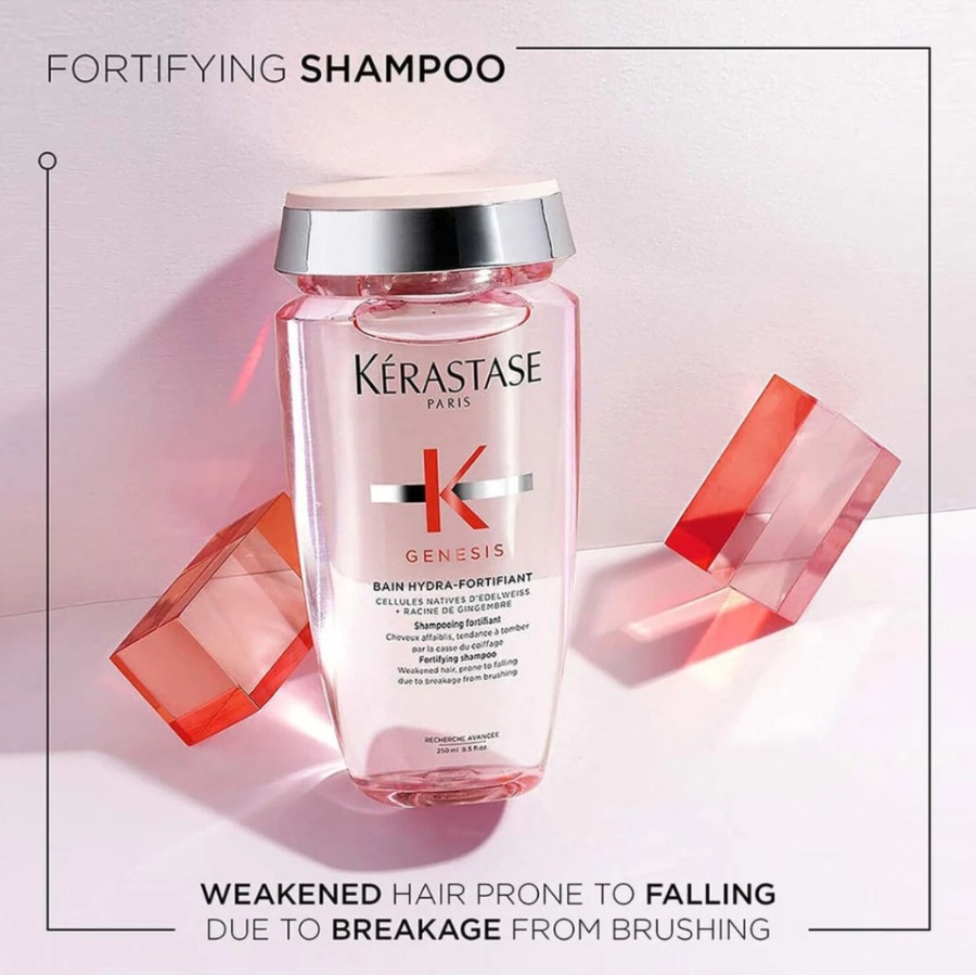 ชมพูเก่า Kerastase Genesis Bain Nutri-Fortifiant Shampoo 80ml.