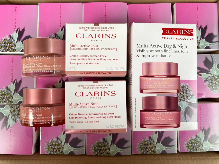 Clarins Multi-Active Day & Night Cream 50ml.x2