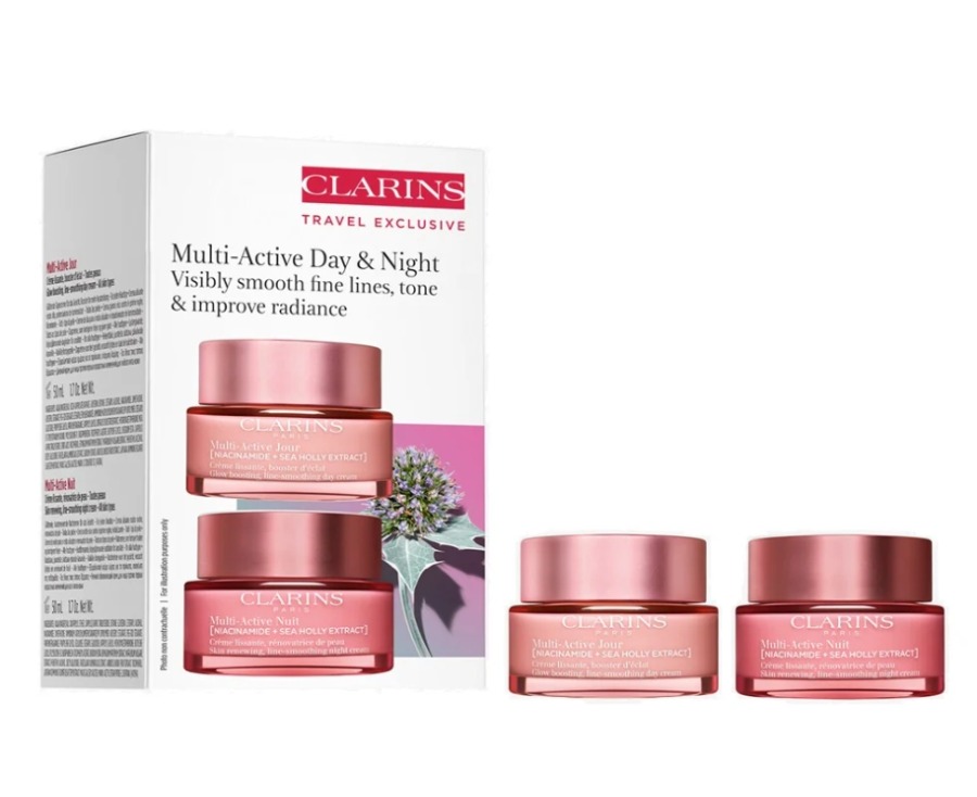 Clarins Multi-Active Day & Night Cream 50ml.x2