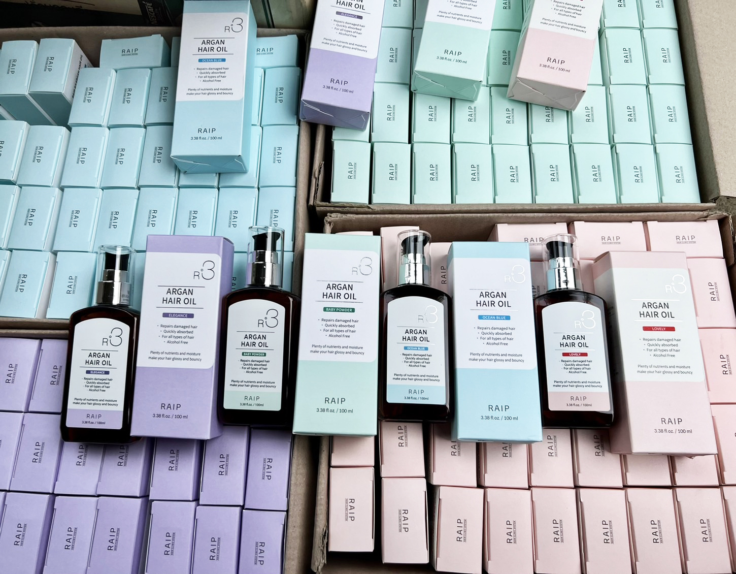 Raip R3 Argan Hair Oil 100ml. # กลิ่น Lovely