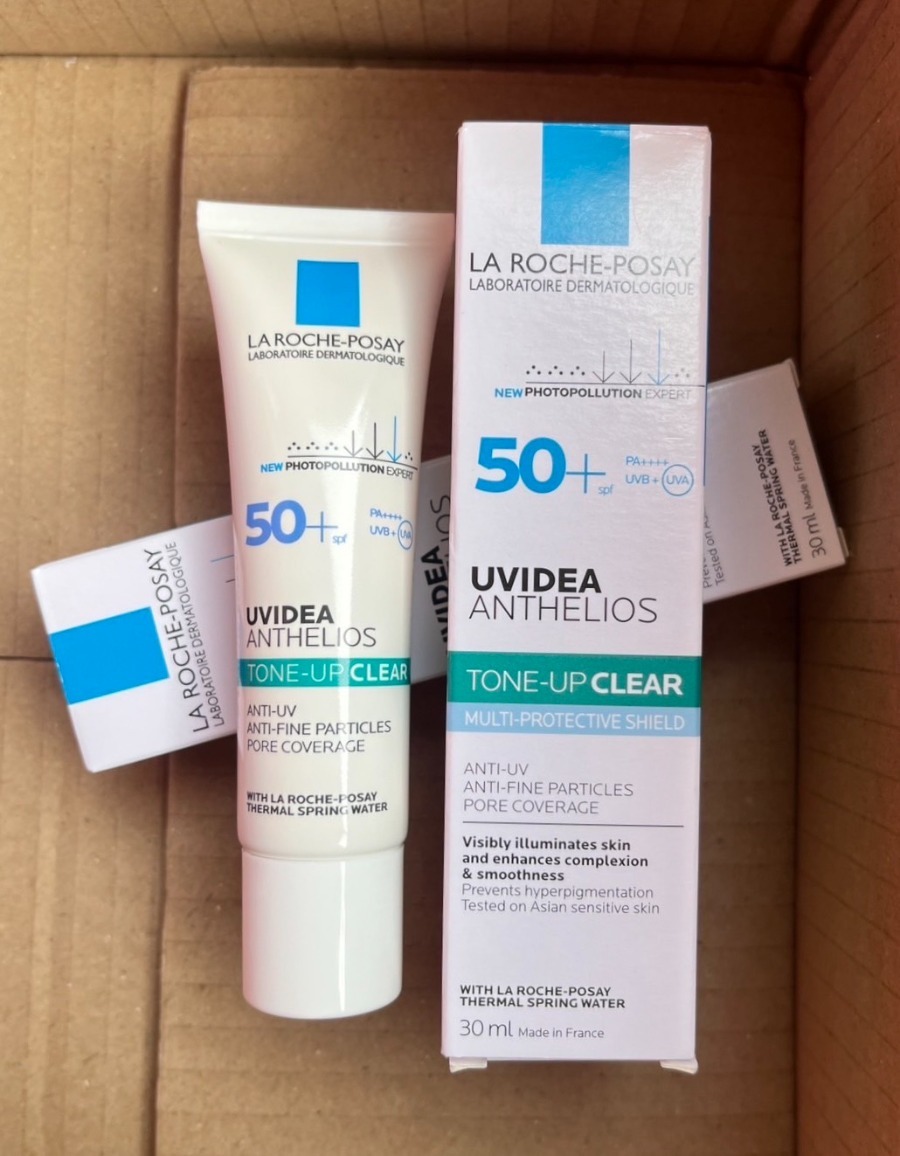 La Roche Posay Uvidea Tone-up Clear SPF50+ PA++++ ขนาด 30ml.