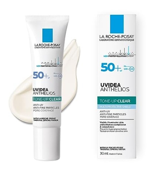 La Roche Posay Uvidea Tone-up Clear SPF50+ PA++++ ขนาด 30ml.