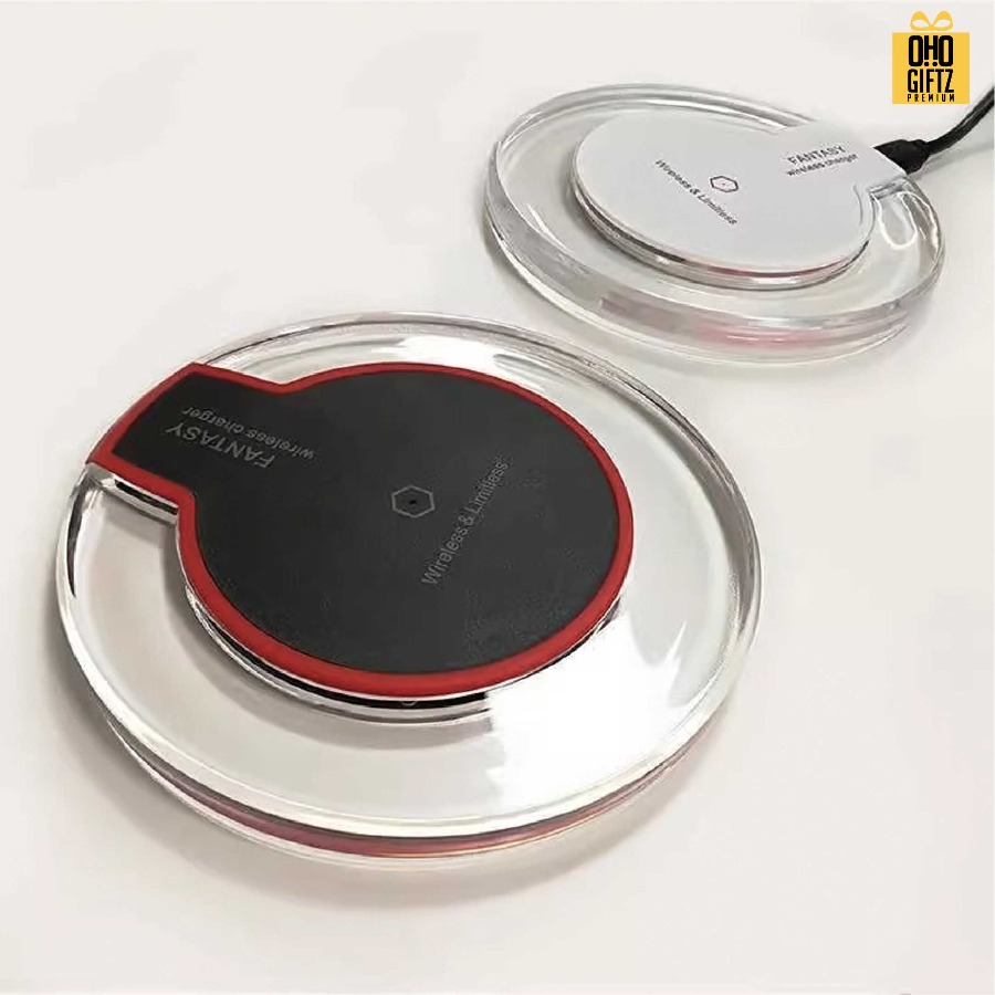 Wireless Charger สกรีนชื่อ,โลโก้ ทำเป็นของพรีเมี่ยมได้