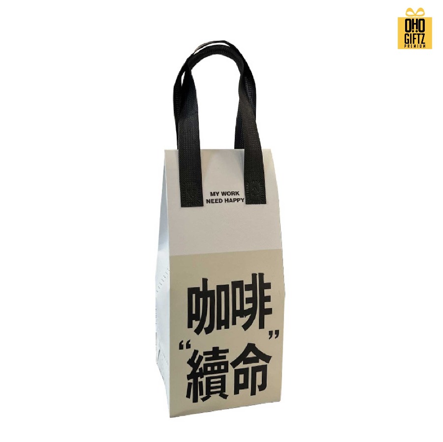 ถุงเก็บความร้อนเย็น ด้านในเคลือบฟอยล์ สกรีนโลโก้ ทำเป็นของพรีเมี่ยม