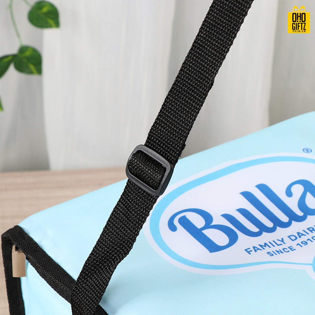 กระเป๋าเก็บความเย็น สกรีนโลโก้  ทำเป็นของพรีเมี่ยม