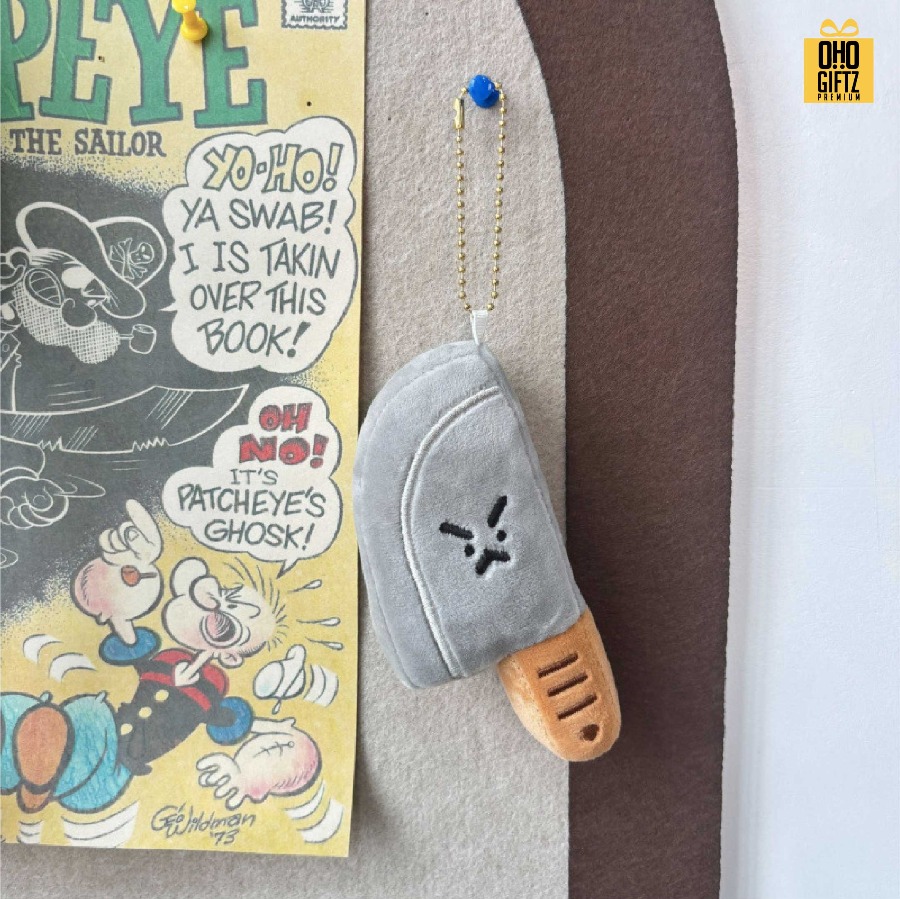 พวงกุญแจมีดปังตอ สกรีนโลโก้ ทำเป็นของพรีเมี่ยม ของชำร่วยได้