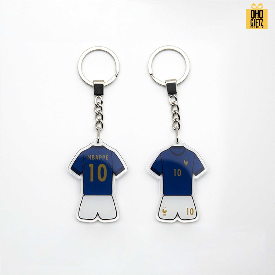 พวงกุญแจอะคริลิคทีมฟุตบอล รับผลิตสกรีนโลโก้ ทำเป็นของพรีเมี่ยม ของชำร่วยได้