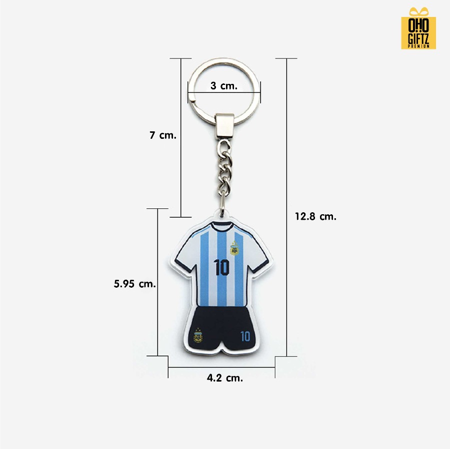 พวงกุญแจอะคริลิคทีมฟุตบอล รับผลิตสกรีนโลโก้ ทำเป็นของพรีเมี่ยม ของชำร่วยได้