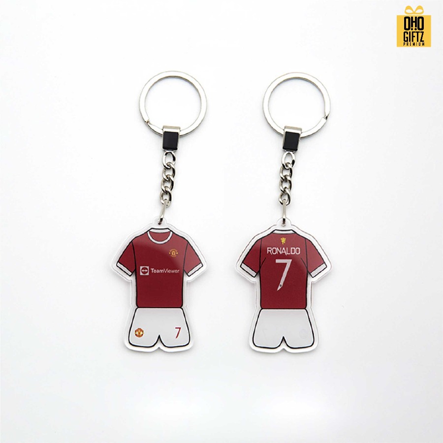 พวงกุญแจอะคริลิคทีมฟุตบอล รับผลิตสกรีนโลโก้ ทำเป็นของพรีเมี่ยม ของชำร่วยได้