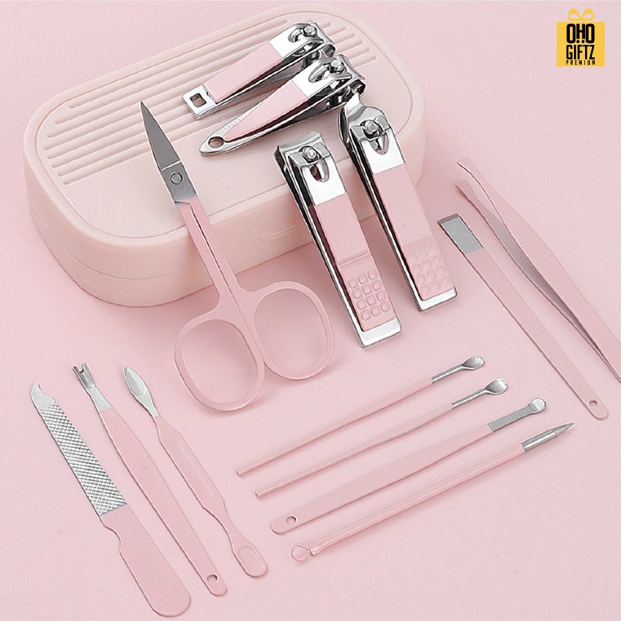 ชุดกรรไกรตัดเล็บพร้อมกล่อง สกรีนชื่อร้าน ทำเป็นของพรีเมี่ยมได้