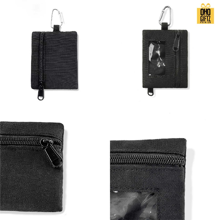 กระเป๋าใส่เหรียญ มีห่วงห้อย สกรีนโลโก้ ทำเป็นของพรีเมี่ยมได้