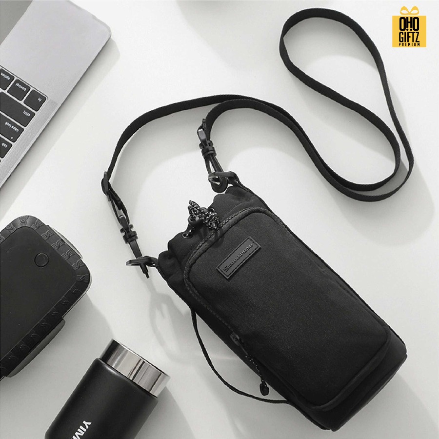 กระเป๋าใส่ขวดน้ำ สกรีนโลโก้ ทำเป็นของพรีเมี่ยมได้