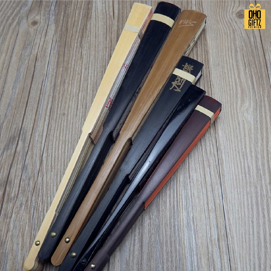 พัดจีนก้านไม้ไผ่ รับผลิตราคาโรงงาน มีให้เลือกหลายแบบ ทำเป็นสินค้าพรีเมี่ยม ของชำร่วย ของที่ระลึกได้