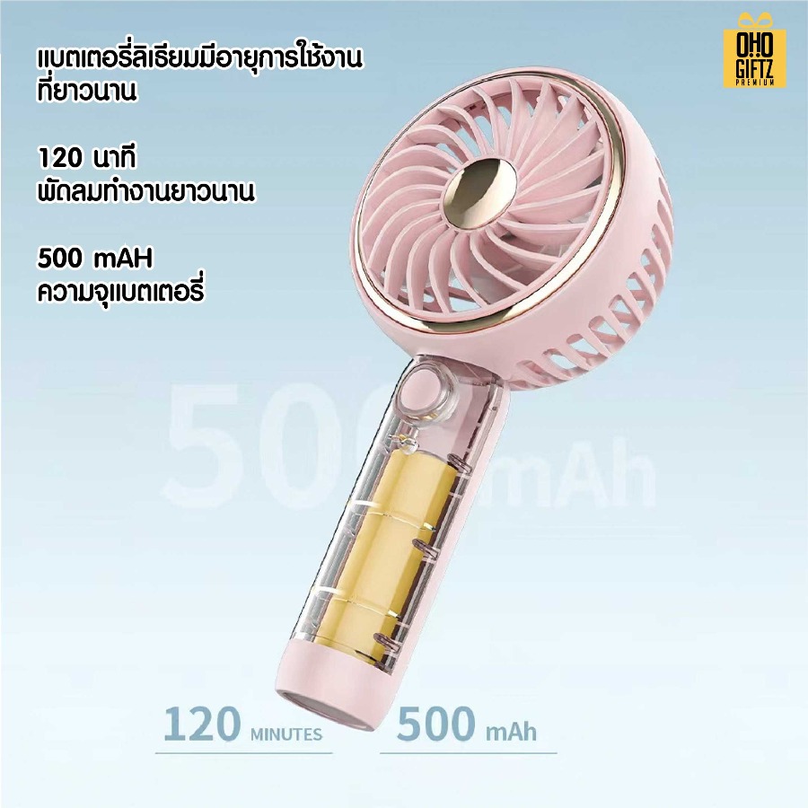 ชุดของขวัญพาวเวอร์แบงค์และพัดลมสายชาร์จ สกรีนชื่อ,โลโก้ ทำเป็นของพรีเมี่ยมได้