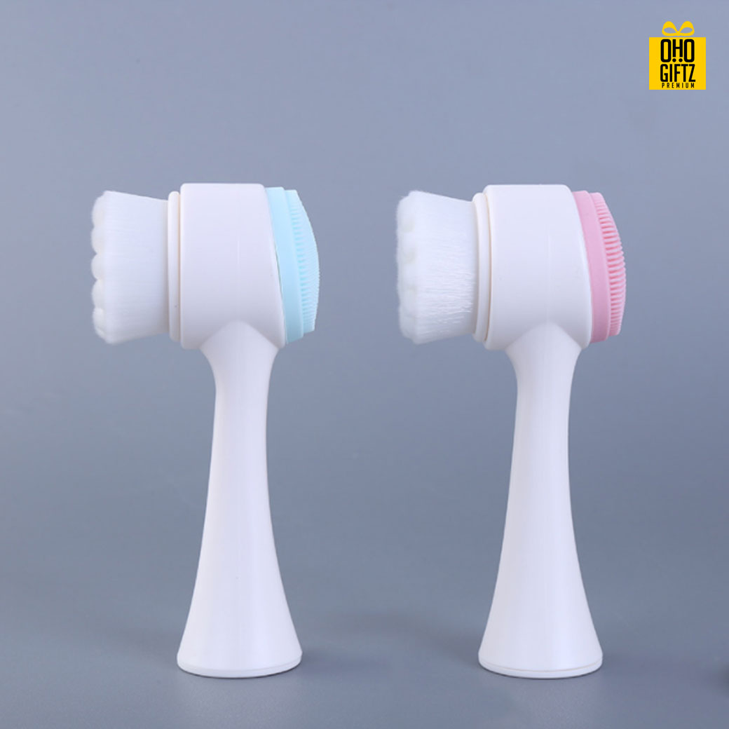 แปรงทำความสะอาดซิลิโคน สกรีนโลโก้   ทำเป็นของพรีเมี่ยมได้