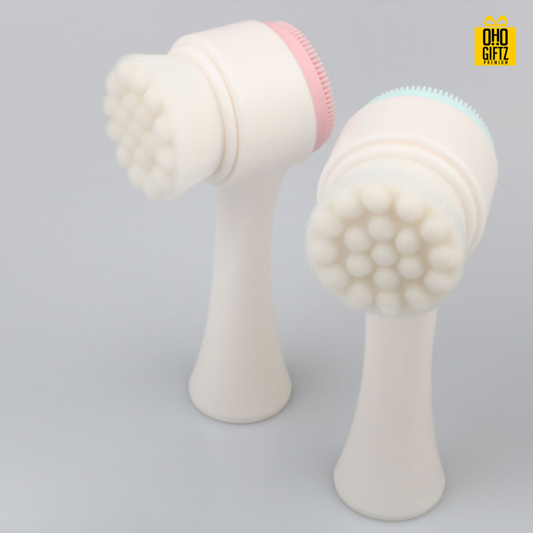 แปรงทำความสะอาดซิลิโคน สกรีนโลโก้   ทำเป็นของพรีเมี่ยมได้