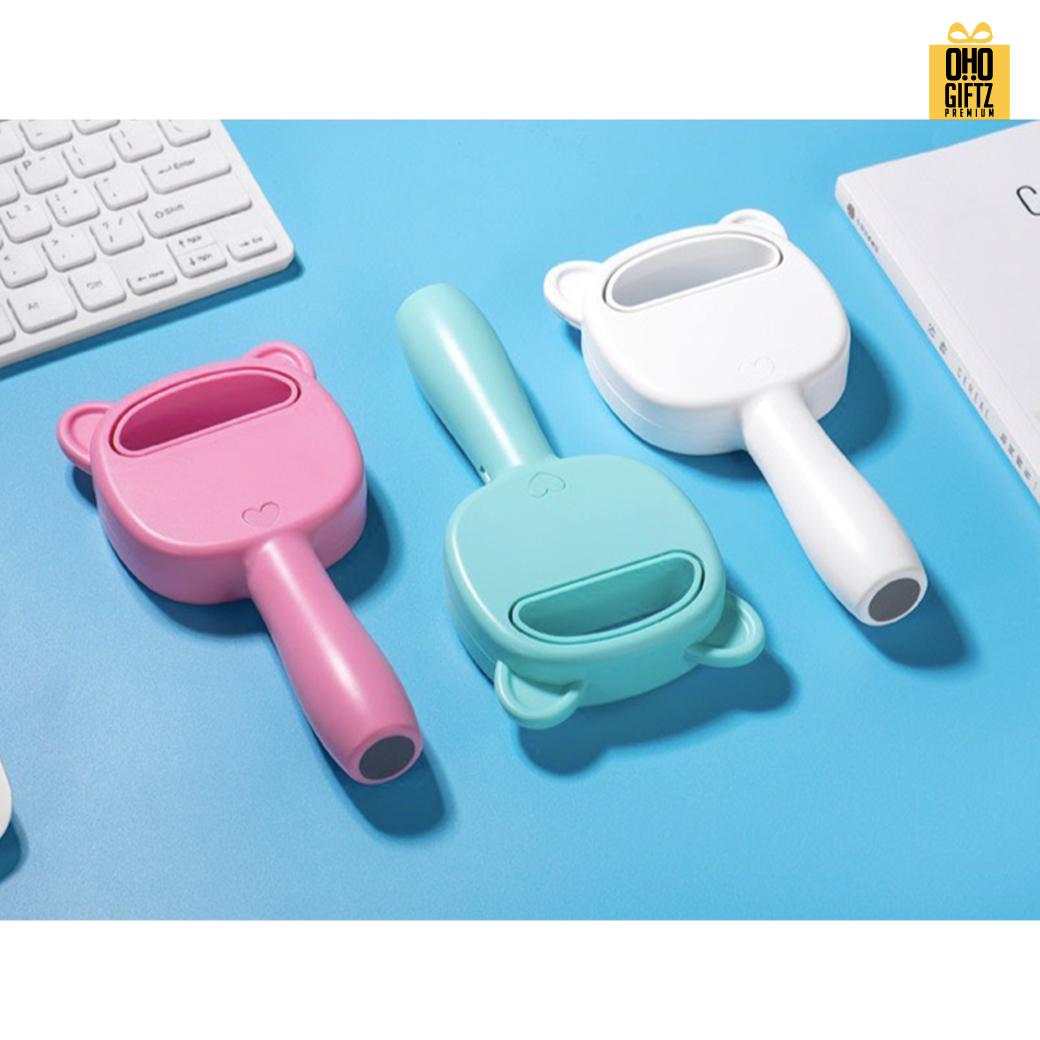 พัดลมไร้ใบพัดทรงหัวแมว สกรีนโลโก้ ทำเป็นของพรีเมี่ยม