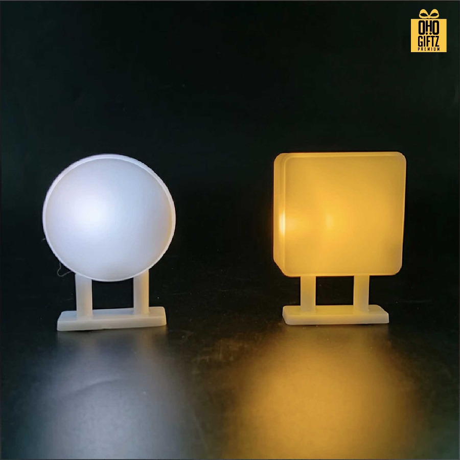 แม่เหล็กติดตู้เย็นป้ายกล่องไฟจิ๋ว สกรีนโลโก้ ทำเป็นของพรีเมี่ยมได้